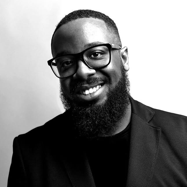 Portrait of Desmond “Dez” Wilson, filmmaker and Director of Visual Meaning & Storytelling for the ACMM Framework